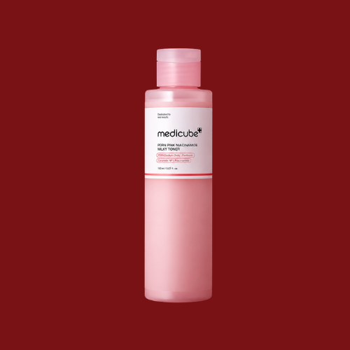 MEDICUBE PDRN PINK NIACINAMIDE MILKY TONER (PDRN ( sodium DNA ) CERAMIDE NP| NIACINAMIDE)