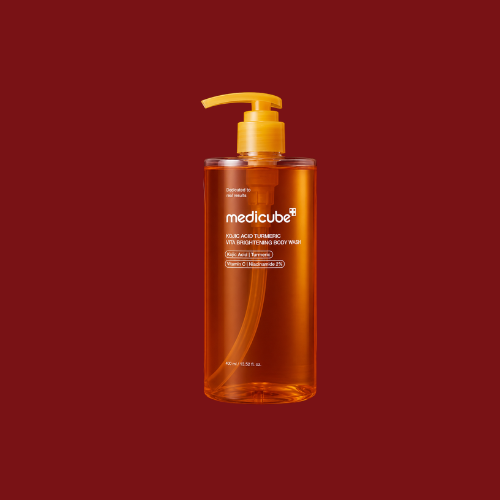 MEDICUBE Kojic ACID TURMERIC Vita Brightening body wash Niacinamide 2% | vitamin C | Kojic acid| turmeric  400 ML