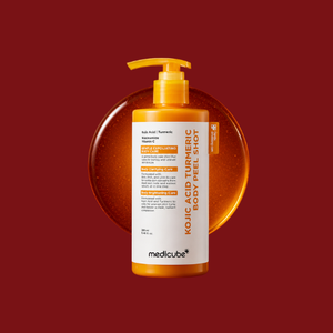 MEDICUBE Niacinamide Vitamin C Kojic ACID TURMERIC BODY PEEL SHOT 280ML 9.46 FL.OZ,