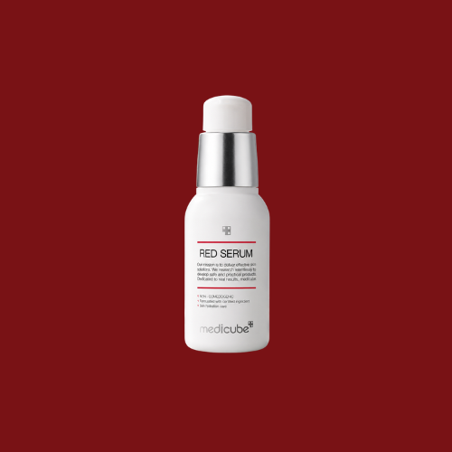 MEDICUBE RED SERUM : NON - COMEDOGENIC, FORMULATED WITH CERTIFIED INGREDIENTS, SKIN HYDRATION 30 ML /1.01 FL.OZ,