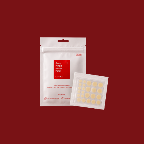 Acne pimple master patch A.D.F Hydrocolloid Dressing 24 patches [ 7mmx 10 ea +12 mm x 9 ea ]