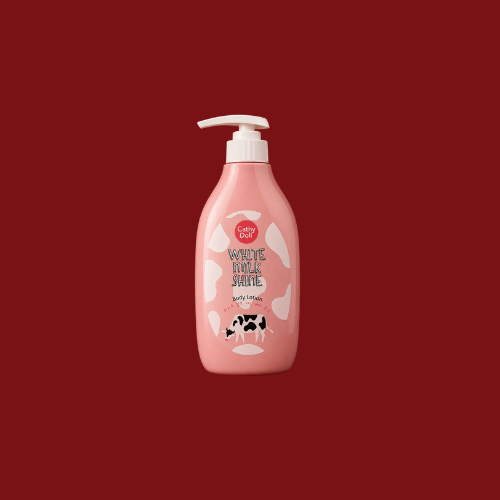 Cathy Doll white milk Shine  body lotion 450mL (15.21 fl.oz.) made in Thailand