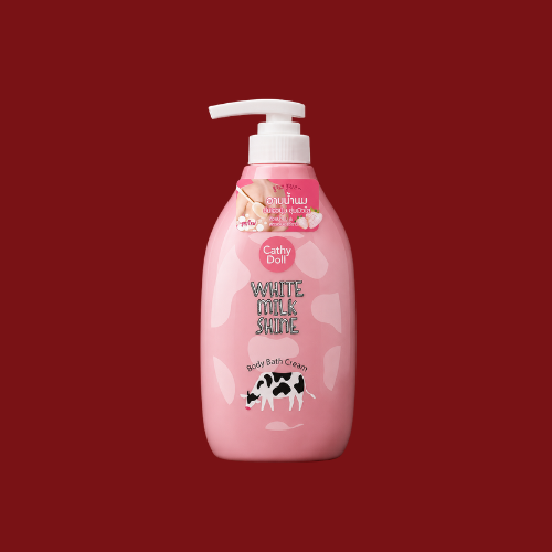 Cathy Doll WHITE MILK SHINE body Bath Cream 450mL(15.21 fl.oz.)