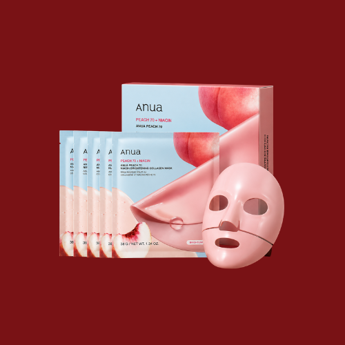 PEACH 70+NIACIN ANUA PEACH 70 NIACIN SERUM MASK 25مل/0.84 أوقية سائلة