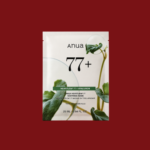 ANUA HEARTLEAF 77 SOOTHING MASK 25ml/0.84 fl.oz.