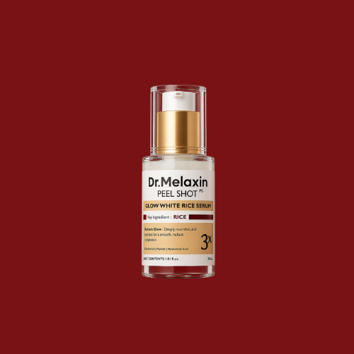 Dr. Melaxin Peel Shot Exfoliating White Rice Ampoule 80ml – Gentle Brightening Exfoliating Serum
