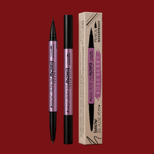 rose berry brow blade ink stain 2in1 waterproof pencil