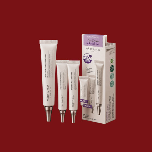 Mary&May Glutathione Eye Cream Special Set – Brightening & Firming Eye Care