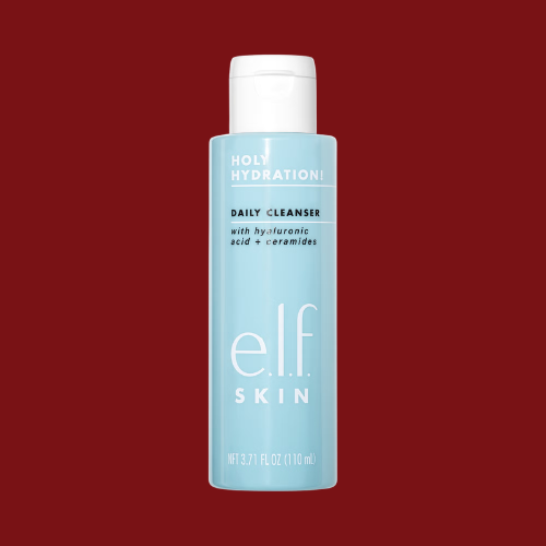 منظف يومي (هولي هيدريشن) بحمض الهيالورونيك والسيراميد e.l.f.skin 3.71 أونصة سائلة (110 مل)