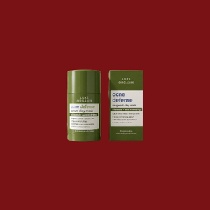 LUXE ORGANIX acne defense mugwort clay stick oil control + pore minimizing
