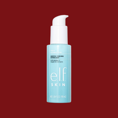 holy hydration! Gentle peeling exfoliant with papaya+tangerine extracts e.l.f.skin net 3.04 FL OZ (90mL)