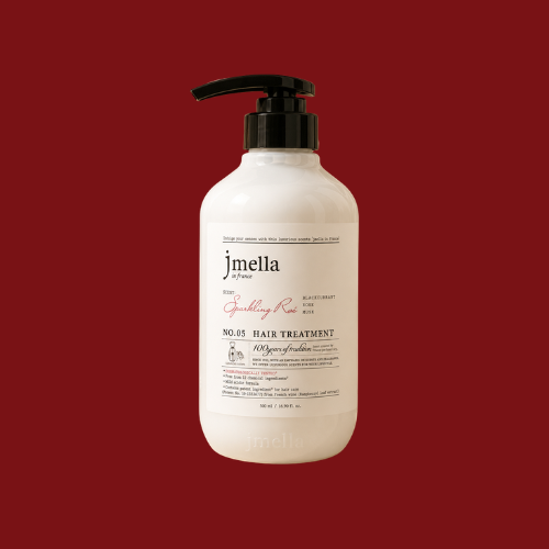 NO.05  HAIR TREATMENT sparkling rose blackcurrant rose musk 500ml / 16.90 fl.oz. Made in Korea
