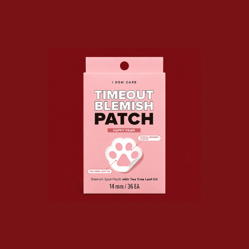 I DEW CARE TIMEOUT BLEMISH PATCH HYPOALLERGENIC TESTED TEA FREE LEAF OIL 14mm/36 EA