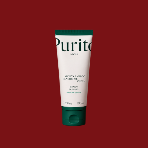 PURITO SEOUL MIGHTY BAMBO PANTHENOL CREAM PANTHENOL MOISTURIZING FACIAL CREAM 3.38 fl.oz.100mL