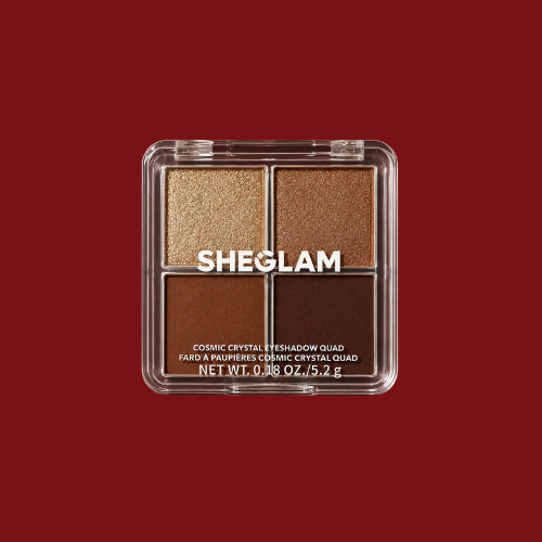 COSMIC CRYSTAL EYESHADOW QUAD  NET WT.0.18 OZ./ 5.2 g