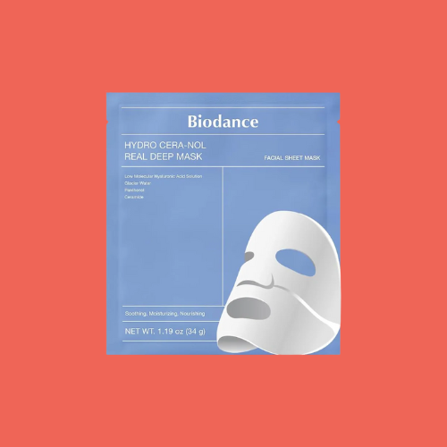 Biodance Hydro Cera-nol Real Deep Mask 34g – قناع ورقي للترطيب العميق وإصلاح حاجز البشرة