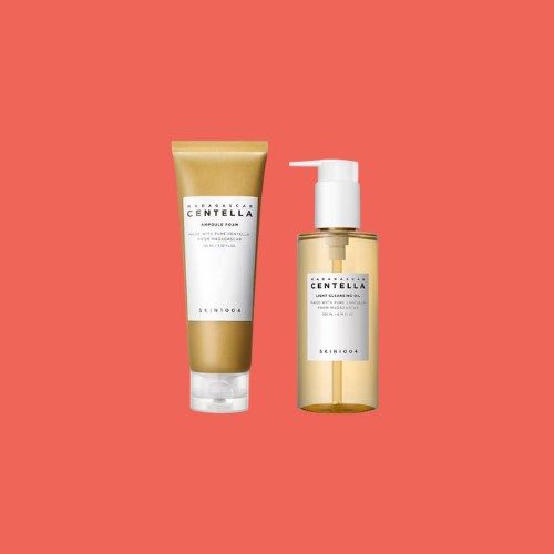 منظف ​​مزدوج للبشرة 1004 / زيت تنظيف خفيف 200 مل 6.76 أونصة سائلة / أمبولة رغوة 125 مل / 4.22 أونصة سائلة