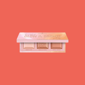 باليت إيسنس Love That Glow & Bronze – ثنائي بودرة للتوهج والإشراق والبرونزر