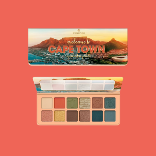 Essence Welcome to Cape Town Eyeshadow Palette – Neutral & Warm Matte and Shimmer Shades