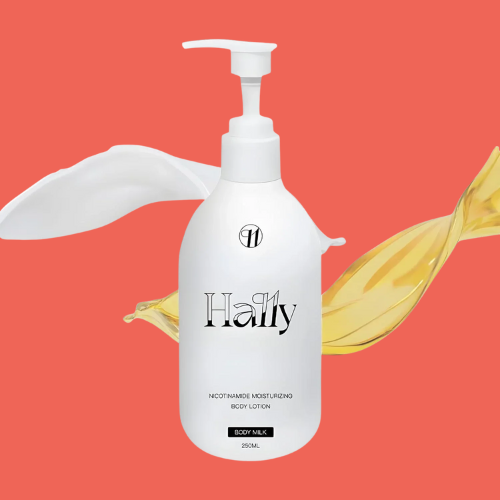 Hally Cosmetics Niacinamide Moisturizing Body Milk Lotion 250ml – Brightening & Hydrating Body Care