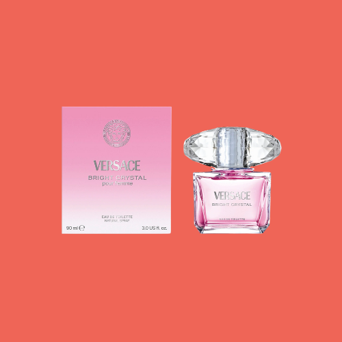Versace Bright Crystal Eau de Toilette – Fresh Floral Women’s Fragrance