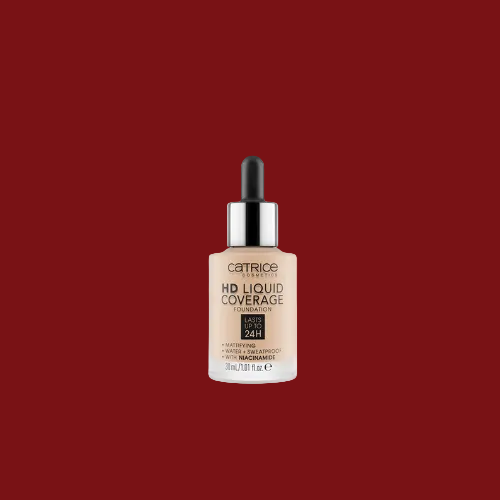 Catrice HD Liquid Coverage Foundation – Full Coverage Matte Finish