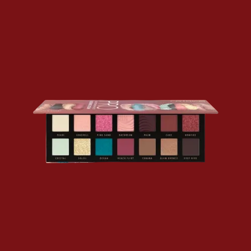 Catrice Pro Slim Eyeshadow Palette Blushing Ocean 010 – Soft Pink & Mauve Shades