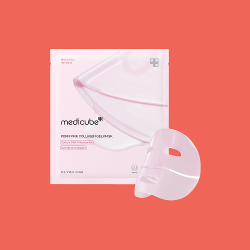 Medicube PDRN Pink Collagen Gel Mask – Firming & Hydrating Skin Barrier Mask
